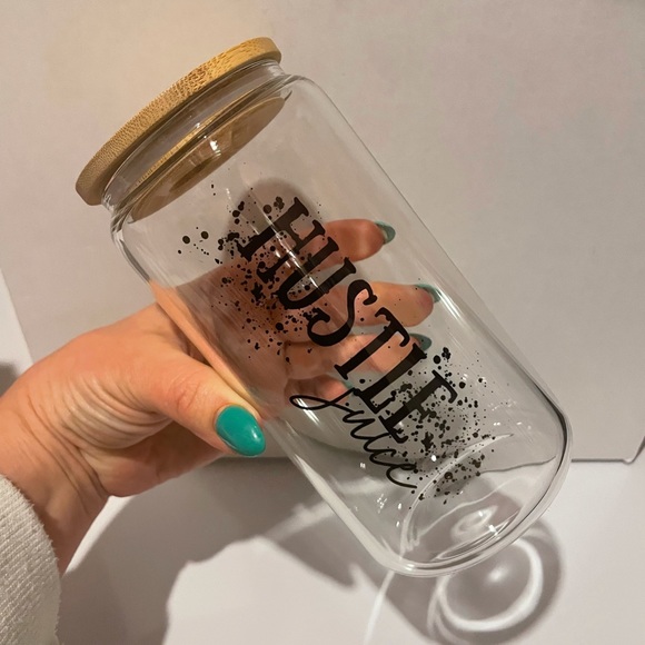HOST PICK✨ Hustle Juice Glass Tumbler - Picture 1 of 6